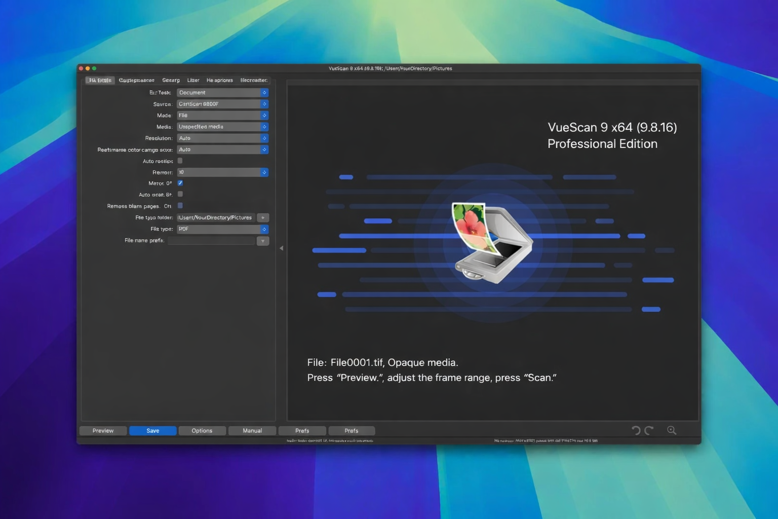 VueScan Pro screenshot 1
